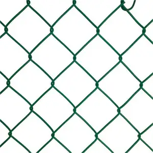 PVC-beschichtete feuer verzinkte Industrie verzinkter Maschendraht zaun zum Verkauf Gebrauchte Maschendraht zaun Tore Hundehütten Produkt