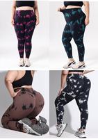 Leggings de sport taille haute élastiques pour femmes, effet galbant fessier, coupe ajustée, en nylon et élasthanne, pour la course en extérieur, la gym et le fitness