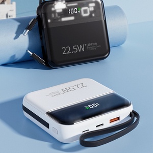 Batería Externa Mini con Logotipo Personalizado, Gran Capacidad de 10000mAh, Carga Rápida, Pantalla LED, Entrada Tipo C para Carga Portátil en Exteriores - Product Image 1