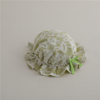 Chapeau Bob en Coton et Dentelle pour Bébé Fille, Pliable, Protection Solaire pour Nouveau-né, Nourrisson, Tout-petit, Été, Extérieur, Plage