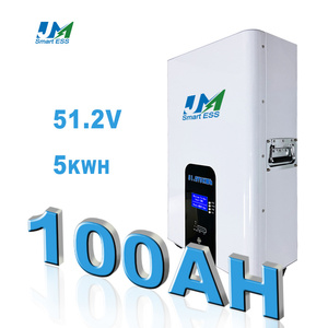 JM OEM ODM <span class=keywords><strong>Batteria</strong></span> Solare al Litio 100ah 51.2 <span class=keywords><strong>Volt</strong></span> 100Ah <span class=keywords><strong>Batteria</strong></span> al Litio Montata a Parete <span class=keywords><strong>5</strong></span>.12kWh <span class=keywords><strong>Batteria</strong></span> per Accumulo Energetico Domestico - Product Image 3