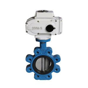 วาล์วผีเสื้อเหล็กหล่อแบบมอเตอร์ COVNA 90-Day Window DN50 DN100 พร้อมตัวกระตุ้นมอเตอร์ วาล์วผีเสื้อแบบ Lug ชนิดไฟฟ้า - Product Image 3
