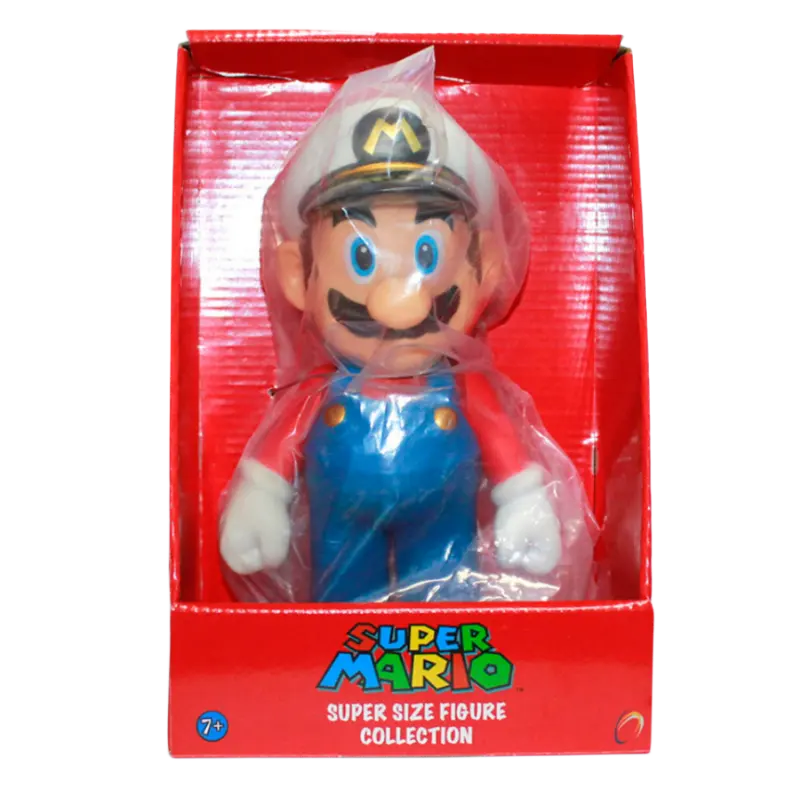 Figura Marios de alta qualidade, modelo de boneco de ação colecionável para presente, brinquedo infantil de desenho animado