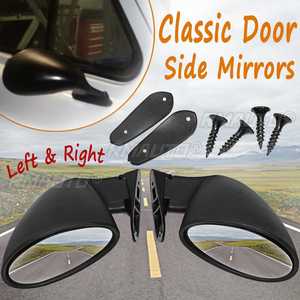L+R Racing California Universal Retro <b>Door</b> Wing Side <b>Mirror</b> Universal Fit Vintage Matte Black <b>Mirror</b> Motorcycles Parts - Product Image 6