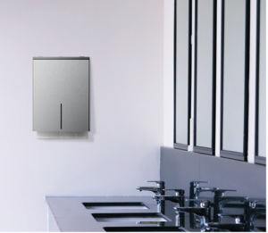 Porte-papier toilette automatique FANDA au design moderne # Acier inoxydable 304, finition brossée, montage mural, écologique, 2 packs, 1 an - Product Image 2