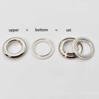 Vente chaude de haute qualité 19mm 21mm 26mm oeillet plat anneau personnalisé oeillet oeillet pour boucle ceinture/vêtement,/bagages/vêtements