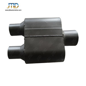 JTLD Silenciador de Escape de Acero Inoxidable Estilo <span class=keywords><strong>FlowMaster</strong></span>, Grosor de 1.2mm, Ajuste Universal - Product Image 3