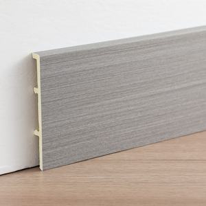 Rodapié de PVC con Aspecto de Madera a Buen Precio, Sistema de Encaje Rápido para Decoración de Hoteles y Propiedades Inmobiliarias - Product Image 5