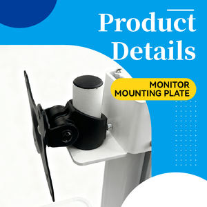 Supporto Mobile per Monitor Medico MT-1 con Carrello Pneumatico e Forniture Mediche, per Uso da Dentisti o Ospedali - Product Image 3