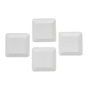 Juego de <span class=keywords><strong>vajilla</strong></span> de buffet de <span class=keywords><strong>melamina</strong></span> blanca personalizable, bandeja Rectangular, Plato cuadrado para comida marinada cocida, <span class=keywords><strong>vajilla</strong></span> de exhibición - Product Image 6