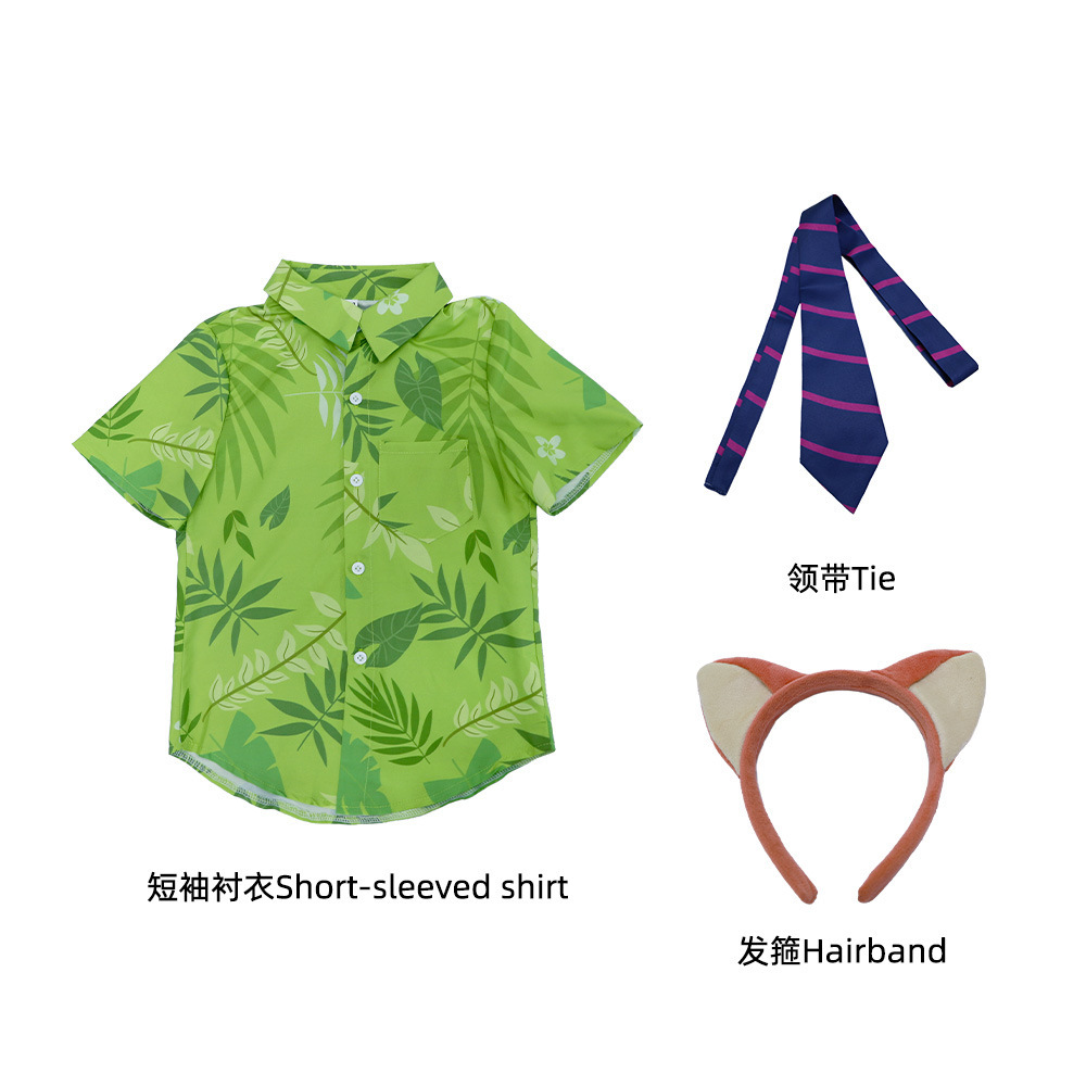 Short-sleeved Nicki Fox Set 2