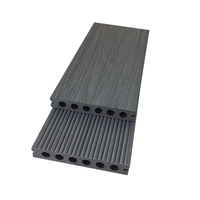 Terrasse extérieure certifiée FSC, revêtement en bois composite plastique, co-extrusion WPC, terrasse de jardin