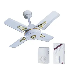 24 pollici 650 mm alta velocità qualità piccolo mini Africa METRO STAR ventilatore da soffitto con rame motore in alluminio lama/doppio cuscinetto a sfera