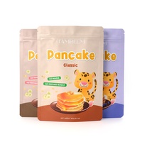 Sachet Doypack Personnalisé Imprimé en Héliogravure Qualité Alimentaire avec Fermeture Zip Refermable, Encoche de Déchirement Facile et Soudure Thermique pour Emballage d'Aliments et de Snacks pour Animaux de Compagnie
