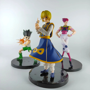 3 Stili HUNTER GON FREECSS <span class=keywords><strong>Killua</strong></span> Zoldyck Kurapika Chrollo Lucilfer Hisoka Statuetta <span class=keywords><strong>Anime</strong></span> in PVC Modellino Giocattolo 18cm - Product Image 1