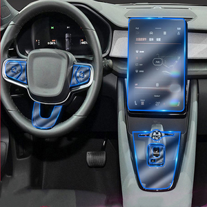 Per POLESTAR 2 20-22 Car Interior Center Console pellicola protettiva in TPU trasparente adesivi di riparazione antigraffio accessori Refit - Product Image 1