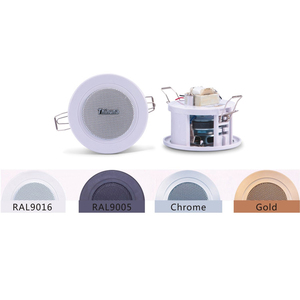 Thinuna CS-706 Haut-parleur de plafond professionnel 8 <span class=keywords><strong>Ohm</strong></span> 6w étanche aux intempéries et à la poussière pour système de sonorisation WC, salle de bain - Product Image 3