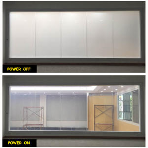 PDLC Film de verre intelligent auto-adhésif Opaque blanc intimité électrochromique teinté en relief cuisine salle de bain chambre décoratif PET - Product Image 3