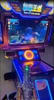 Machine de jeu d'amusement de jeu vidéo de pistolet de tir d'arcade de tir à jetons pour enfants de 6 ans