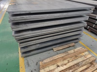 Plaques de construction navale en acier au carbone laminées à chaud (6 mm, 8 mm, 9 mm, 12 mm) – Plaque d'acier marine à surface noire