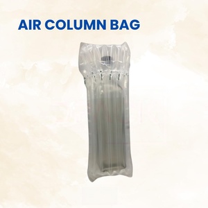 Wholesale Inflatable Plastic Air <b>Bubble</b> Filling Packaging <b>Roll</b> Air Column Cushion Bag for Oxygen Cylinder - Product Image 5