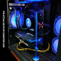 OEM kustom CNC aluminium mengubah penggilingan Universal pemegang kartu grafis dengan basis magnetik produsen bagian mesin CNC