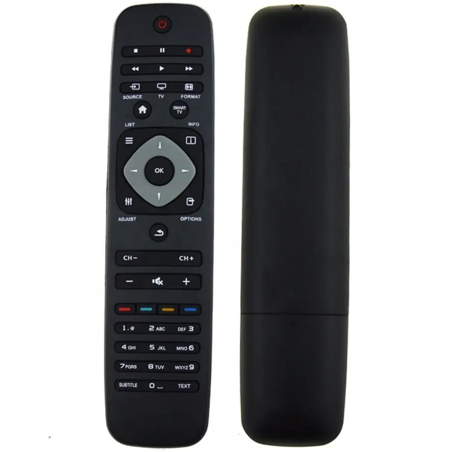 Telecomando TV RCU RM-D1110 adatto per telecomando TV Philips 242254990467/2422 549 90467 nero