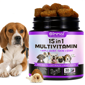 OIMMAL - Masticables Blandos Multivitamínicos 15 en 1 para Perros, Bienestar Diario, Cuidado Digestivo, Soporte para las Articulaciones - Product Image 1