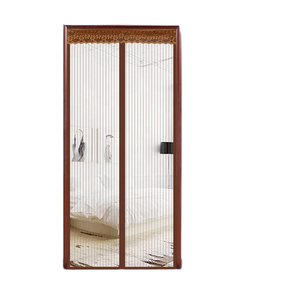 XinLan Magnétique Écran <span class=keywords><strong>Porte</strong></span> <span class=keywords><strong>Rideau</strong></span> Coupe-Vent <span class=keywords><strong>Anti</strong></span> Insecte Fibre De Verre Aimant Fermeture Net Maille <span class=keywords><strong>Rideau</strong></span> - Product Image 4