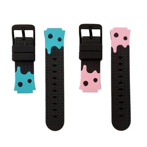 Universal 16mm Children's Watch Strap Smart Phone Watch Silicone Watch Strap