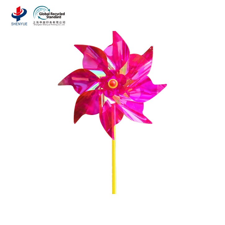 Потрясающая пластиковая декоративная легко монтируемая ветряная мельница с сертификацией GRS