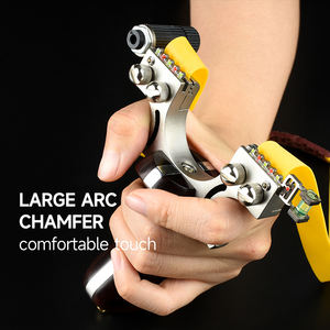 Schleuder für Outdoor-Sport und Freizeit, Jagdschleuder aus Edelstahl <span class=keywords><strong>304</strong></span> für präzises Schießen - Product Image 2