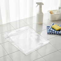 Sac en plastique de haute qualité, imprimé sur mesure, réutilisable, portable, avec poignée découpée, scellé en PE, pour l'emballage