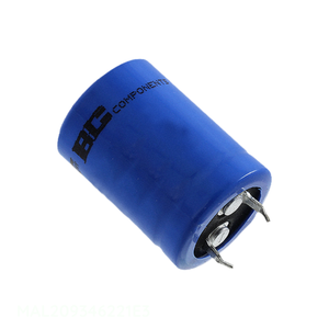 Distribuidor Autorizado: Condensador de Aluminio CAP ALUM 220UF 20% 400V SNAP TH MAL209346221E3 de Montaje a Través de Orificio (TH) 220 uF - Product Image 1