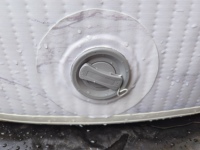 Spa Rond Gonflable d'Extérieur Succès Commercial pour 4 Personnes, Bain à Remous en PVC et Piscine