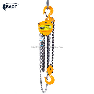 Baot di alta qualità 0.5ton-5Ton tipo VD 360 grado girevole gancio catena blocco paranco - Product Image 1