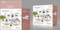201 ensembles de bols à salade en acier inoxydable respectueux de l'environnement plusieurs spécifications bol à mélanger pour la cuisine pour le camping