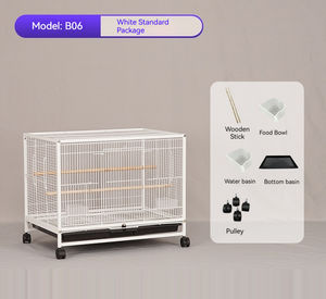 Kanarya için Yer Tasarruflu Küçük Metal Kuş Kafesi, Kompakt Tasarım, Kolay Temizlenir, İç Mekan Pencere Kullanımı, Küçük Kuş Kafesi, Kanarya Kafesi - Product Image 4