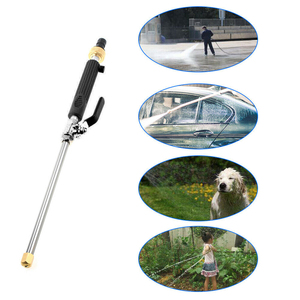 Buse de tuyau d'arrosage haute pression avec 2 buses et barre de lavage haute pression pour le nettoyage efficace de la voiture, du sol et du jardin - Product Image 2