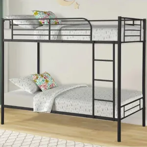 Giao Hàng Trong 1 Hộp Và Dễ Dàng Lắp Ráp Và Trọng Lượng Giường Trên Cùng 200 Lb Không Gian Nhỏ Twin Over Full Bunk Bed