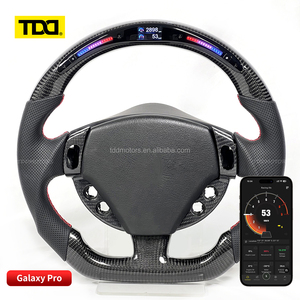 พวงมาลัยคาร์บอน TDD LED สำหรับ Maserati Granturismo Quattroporte GT GTS GC Sport - Product Image 5