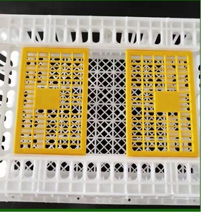 Multifonctionnel Portable Double Porte Conception <span class=keywords><strong>de</strong></span> Ferme <span class=keywords><strong>de</strong></span> Volaille Cage <span class=keywords><strong>de</strong></span> Transport En Plastique Poulets Vivants Transport Cage Caisse À Vendre - Product Image 4