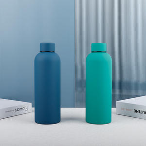 Manhadi Small Mouth Insulated Bottle 500ml Stainless Steel Reusable Sports Water Bottle <b>For</b> Outdoor <b>Car</b> Use - Product Image 5