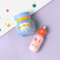 Flacon compte-gouttes PET vide avec compte-gouttes en verre et bulbe en silicone, conteneur cosmétique pour soins de la peau, logo personnalisé, vente en gros