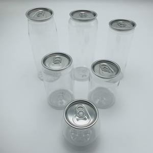 Thức Ăn Vật Nuôi Nhà Cung Cấp Bong Bóng Trà Canbeverage Kẹo Sơn 330 Ml Soda Có Thể Pet Nhựa Soda Mềm Uống Trong Suốt Có Thể Bánh Trong Có Thể - Product Image 1