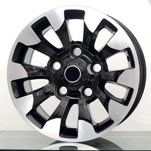 Jantes en alliage R18 5x165.1, 4 pièces, design multi-rayons, finition noire, sur mesure pour DeLand Rover Defender Allpys Fender 3 - Product Image 4