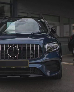 Bodykit per <span class=keywords><strong>Mercedes</strong></span> Benz X247 <span class=keywords><strong>GLB</strong></span> modifica AMG G35 G45 paraurti anteriore diffusore posteriore punte di scarico nero e argento - Product Image 4