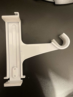 Support de rail de rideau moderne en alliage d'aluminium, robuste, durable, lavable, accessoires de design champêtre français