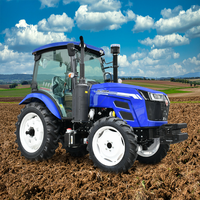 Livraison gratuite Tracteur agricole diesel 4x4 Epa 50hp 80hp 100hp 120hp 180hp Kirghizistan Ce Tracteur agricole 4 roues