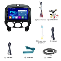 MAZDA 2 Demio 2007 - 2014 Écran QLED 9 pouces 4G + 64G Android 12 Lecteur multimédia GPS de voiture